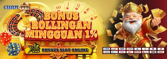 BONUS ROLINGAN UP TO 1%